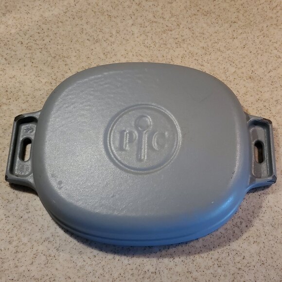 Pampered Chef 1 QT Enameled Cast Iron Baker - Gray - Picture 5 of 5